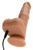 Realistyczne wibrujące dildo wibrator sterowany pilotem 
